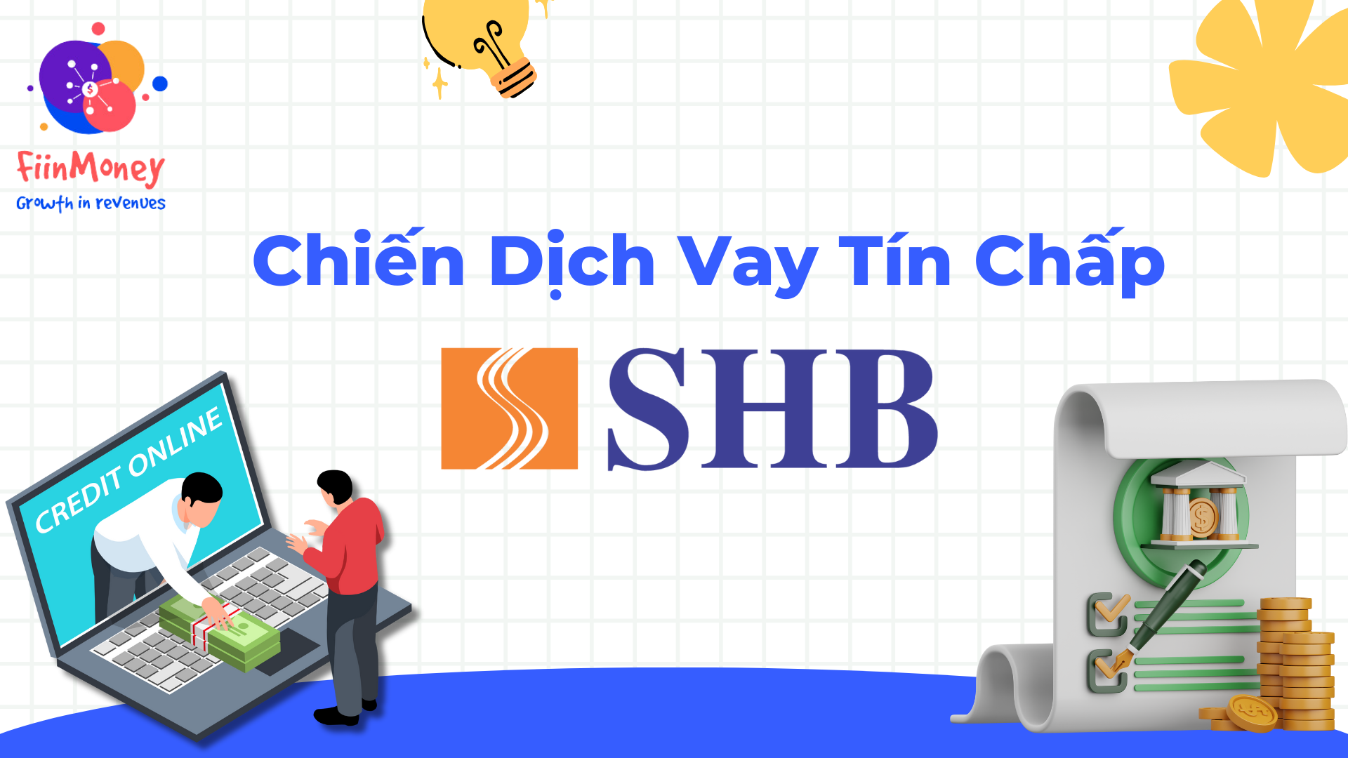 vay tín chấp SHB